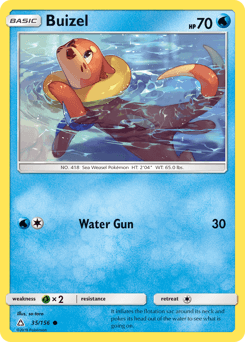 Buizel 35/156 — Ultra Prism
