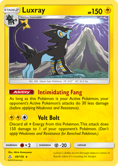 Luxray 48/156 — Ultra Prism