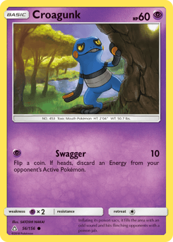 Croagunk 56/156 — Ultra Prism