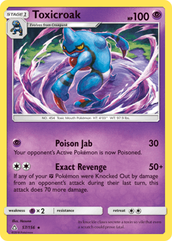 Toxicroak 57/156 — Ultra Prism