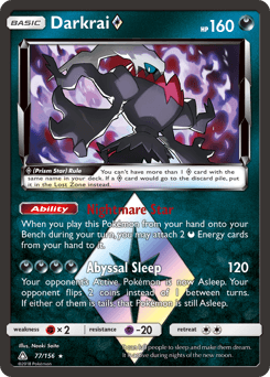 Darkrai ◇ 77/156 — Ultra Prism