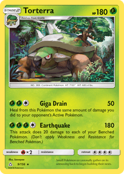 Torterra 9/156 — Ultra Prism