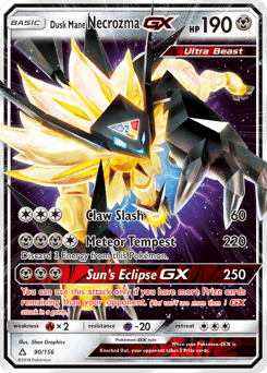 Dusk Mane Necrozma-GX 90/156 — Ultra Prism