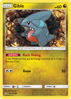 Gible 97/156 — Ultra Prism