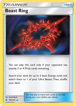 Beast Ring 102/131 — Forbidden Light