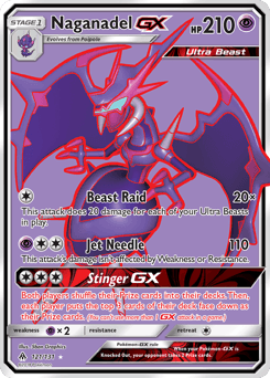 Naganadel-GX 121/131 — Forbidden Light