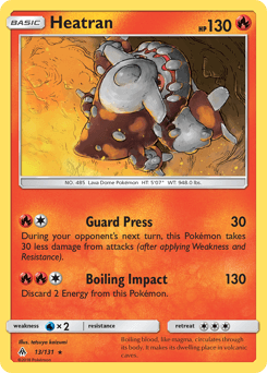 Heatran 13/131 — Forbidden Light