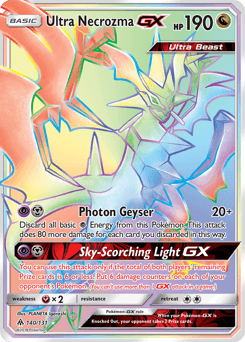 Ultra Necrozma-GX 140/131 — Forbidden Light