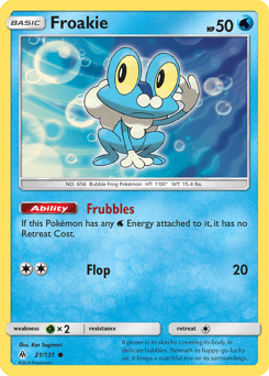 Froakie 21/131 — Forbidden Light