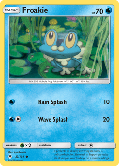 Froakie 22/131 — Forbidden Light