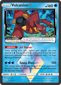Volcanion ◇ 31/131 — Forbidden Light