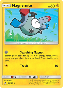 Magnemite 34/131 — Forbidden Light