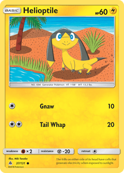 Helioptile 37/131 — Forbidden Light