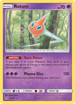 Rotom 40/131 — Forbidden Light
