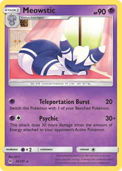 Meowstic 45/131 — Forbidden Light