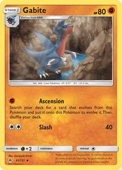 Gabite 61/131 — Forbidden Light