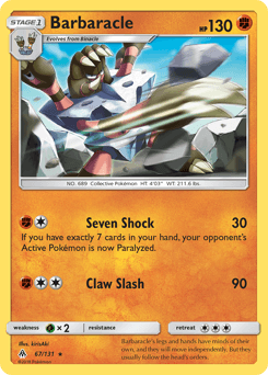 Barbaracle 67/131 — Forbidden Light