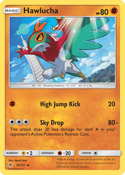 Hawlucha 70/131 — Forbidden Light