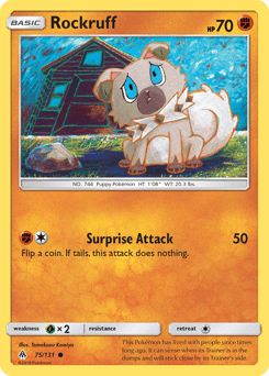 Rockruff 75/131 — Forbidden Light
