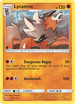 Lycanroc 76/131 — Forbidden Light