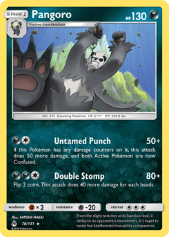 Pangoro 78/131 — Forbidden Light