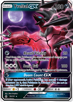 Yveltal-GX 79/131 — Forbidden Light