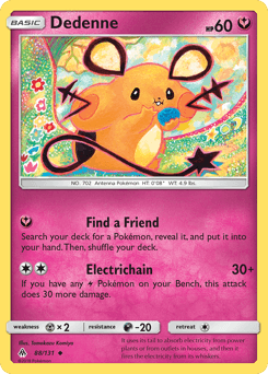 Dedenne 88/131 — Forbidden Light