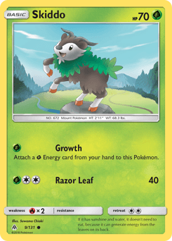 Skiddo 9/131 — Forbidden Light