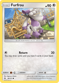Furfrou 99/131 — Forbidden Light