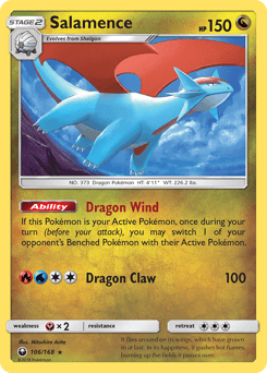 Salamence 106/168 — Celestial Storm