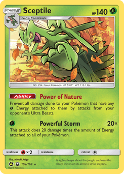 Sceptile 10a/168 — Celestial Storm