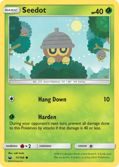 Seedot 11/168 — Celestial Storm