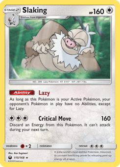 Slaking 115/168 — Celestial Storm