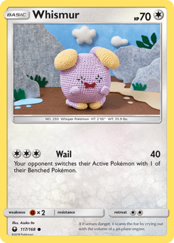 Whismur 117/168 — Celestial Storm