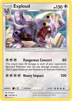 Exploud 119/168 — Celestial Storm
