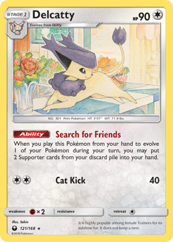 Delcatty 121/168 — Celestial Storm