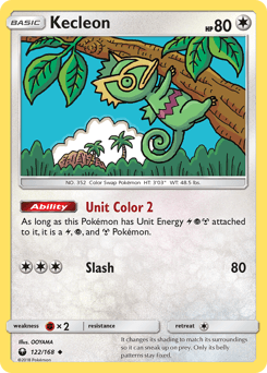 Kecleon 122/168 — Celestial Storm
