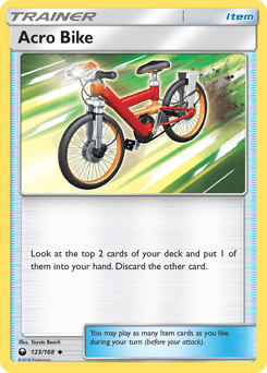 Acro Bike 123/168 — Celestial Storm
