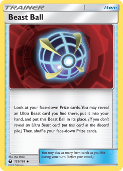 Beast Ball 125/168 — Celestial Storm