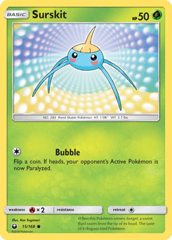 Surskit 15/168 — Celestial Storm