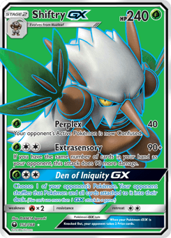 Shiftry-GX 152/168 — Celestial Storm
