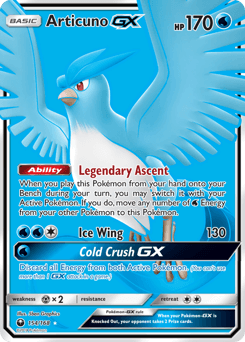 Articuno-GX 154/168 — Celestial Storm