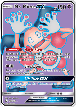 Mr. Mime-GX 156/168 — Celestial Storm