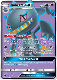 Banette-GX 157/168 — Celestial Storm