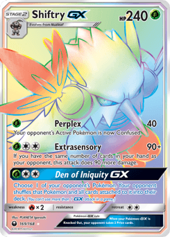 Shiftry-GX 169/168 — Celestial Storm