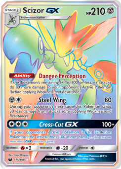 Scizor-GX 175/168 — Celestial Storm