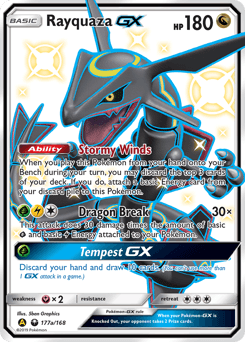 Rayquaza-GX 177a/168 — Celestial Storm