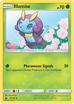 Illumise 18/168 — Celestial Storm