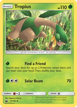 Tropius 21/168 — Celestial Storm