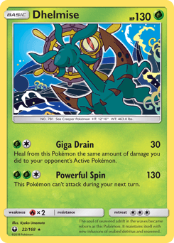 Dhelmise 22/168 — Celestial Storm